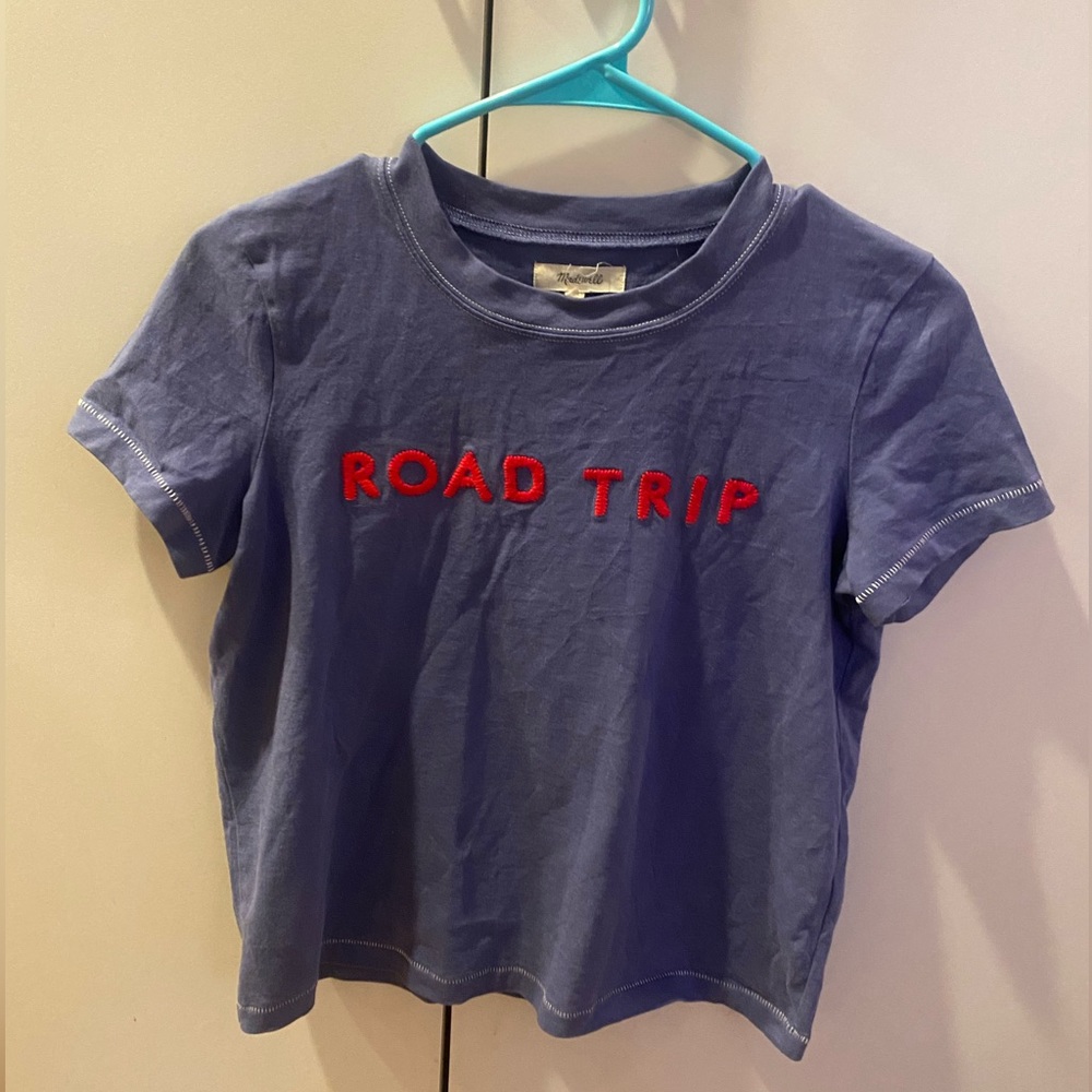 Madewell Road trip baby tee